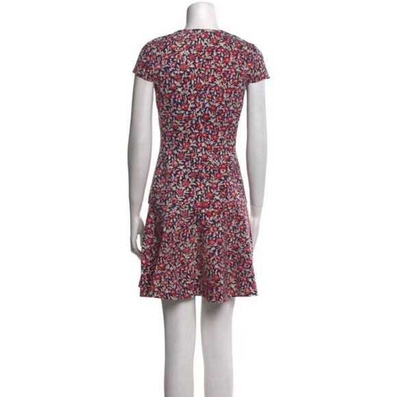 Tory Burch Calico Fit & Flare Floral Ponte Dress XS NWOT - Picture 5 of 9
